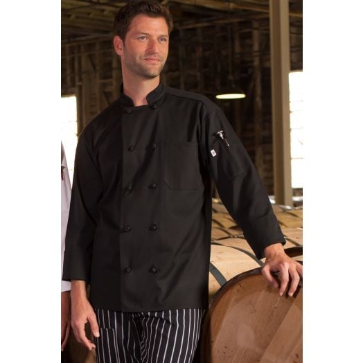 10 Button Classic Knot Chef Coat