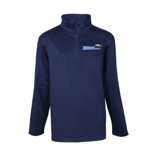 1/4 Zip Performance Fleece Pullover with Middletown Christian