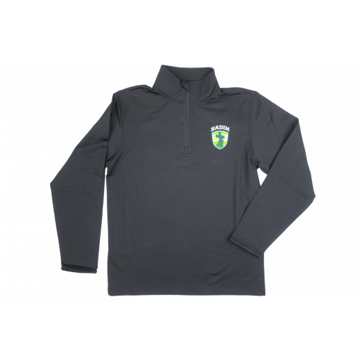 1/4 Zip Performance Pullover with Badin HS Cross Logo
