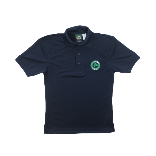 Short Sleeve Dri-Fit Polo Shirt with All Saints Logo