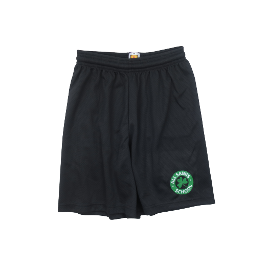 Gym Short with All Saints Logo