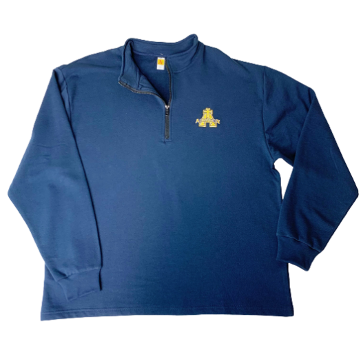1/4 Zip Pullover Sweatshirt with Ascension Logo