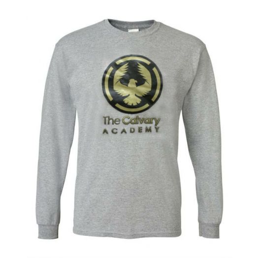 Long Sleeve T-Shirt with Calvary Academy Logo