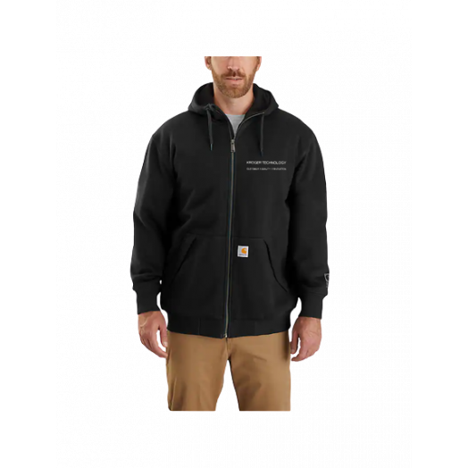 Carhartt Rain Defender® Thermal-Lined Full Zip Sweatshirt with Kroger Technology Logo