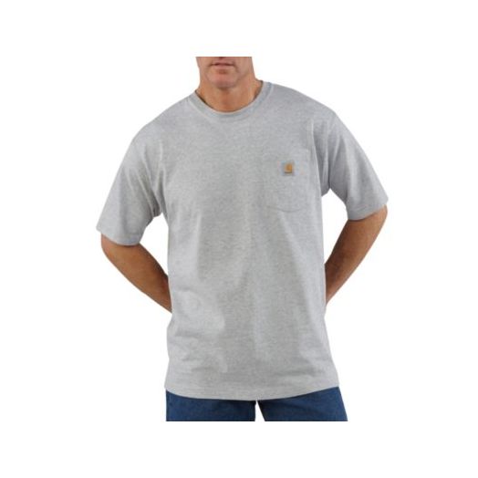 Carhartt Workwear Pocket T-Shirt in Heather Gray