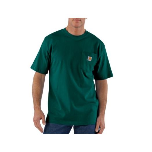 Carhartt Workwear Pocket T-Shirt in Hunter Green