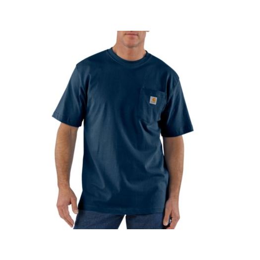Carhartt Workwear Pocket T-Shirt in Navy