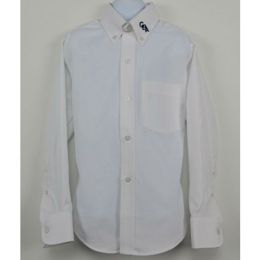 Male Long Sleeve Oxford Shirt with Central Baptist Logo