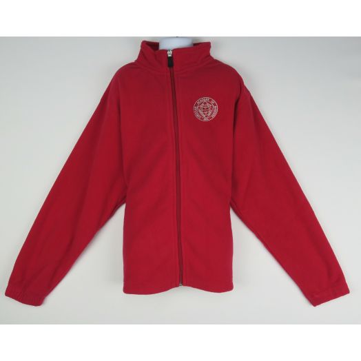 Full Zip Fleece Jacket with Christian Academy of Madison Logo