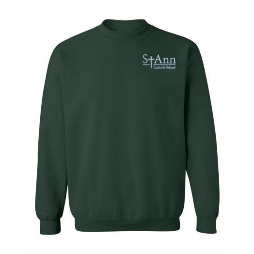 Crewneck Sweatshirt with St. Ann Logo