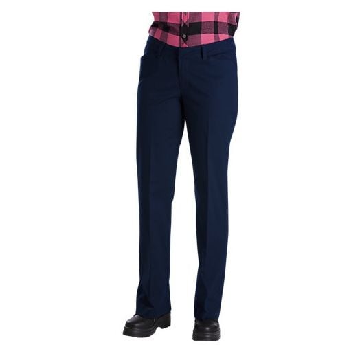 Dickies Womens Relaxed Straight Flat Front Dark Navy Pant