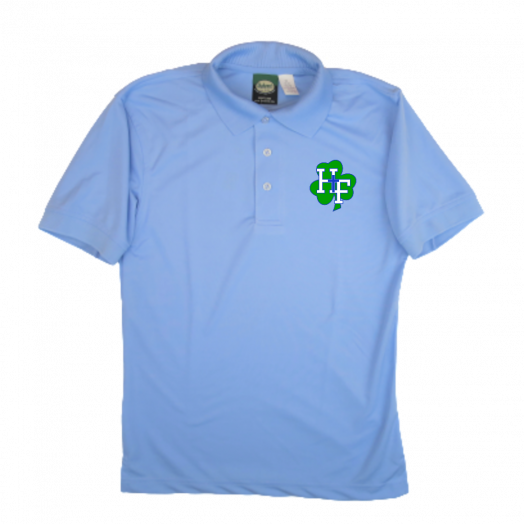 Dri-Fit Short Sleeve Polo Shirt with Holy Family of Ashland Logo