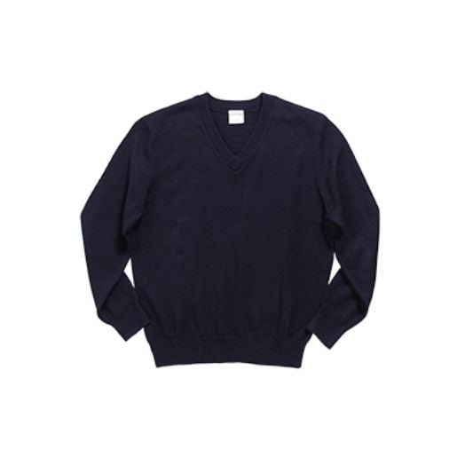 Elderwear Navy V-Neck Pullover Sweater