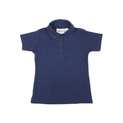 Female Short Sleeve Dri-Fit Polo Shirt with La Rue Baptist Logo