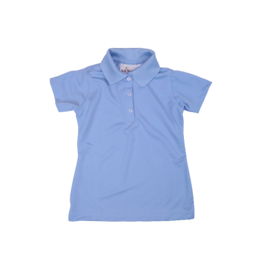 Female Short Sleeve Dri-Fit Polo Shirt with Ohio Christian Logo