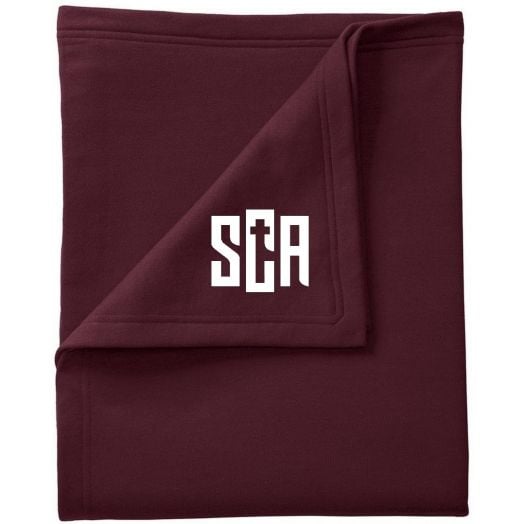 Fleece Blanket with SCA Logo