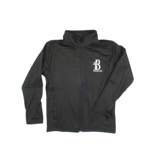 Full Zip Performance Fleece Jacket with St. Bernard Logo