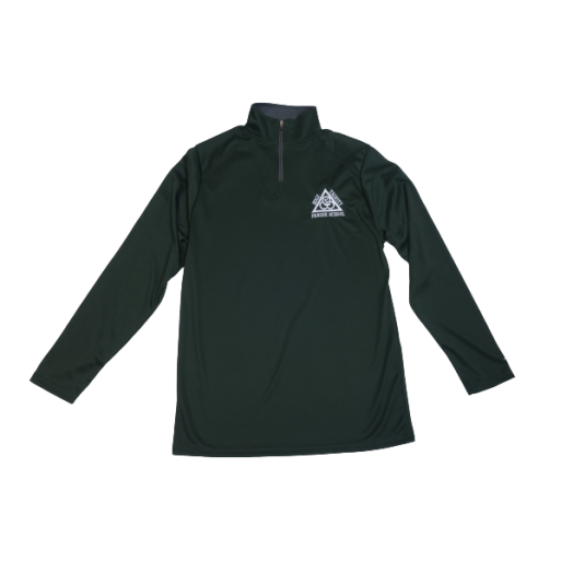 1/4 Zip Performance Pullover with Holy Trinity Logo
