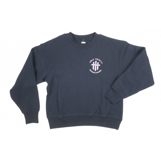 Crewneck Sweatshirt with Holy Trinity Logo