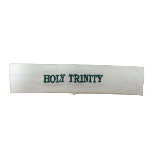 Stretch Headband with Holy Trinity Logo