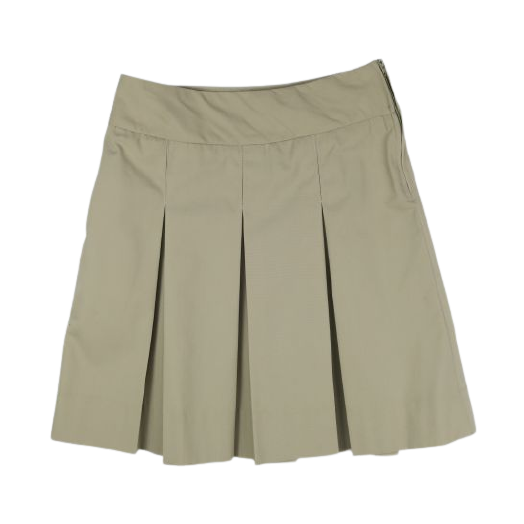 Khaki Uniform Skirt