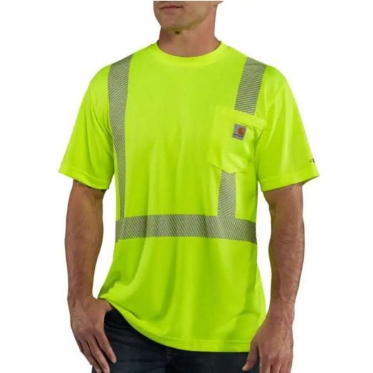 Kroger Engineering Carhartt Force Force High-Visibility Short Sleeve Class 2 T-Shirt