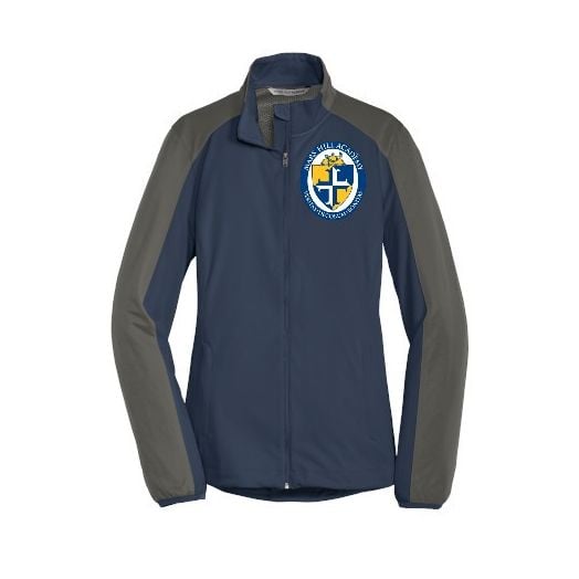 Ladies Color Block Soft Shell Jacket with MHO Crest
