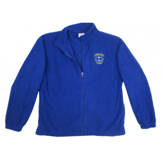 Full Zip Fleece Jacket with Landmark Logo