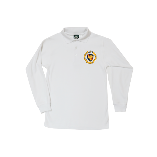 Long Sleeve Polo Shirt with Cincinnati Classical Logo