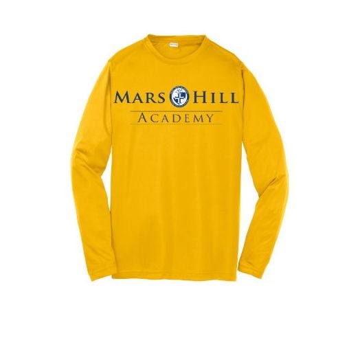 Youth Long Sleeve Posicharge Competitor Tee with MHA Logo