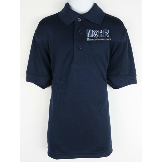 Short Sleeve Dri-Fit Polo Shirt with Mary Queen Logo (STUDENT COUNCIL)