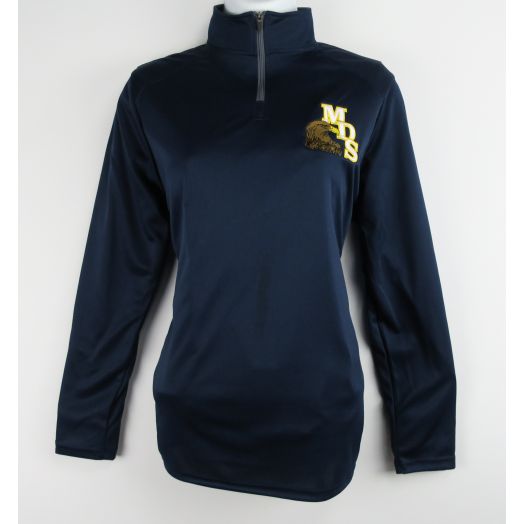 1/4 Zip Performance Pullover with Meredith Dunn Logo