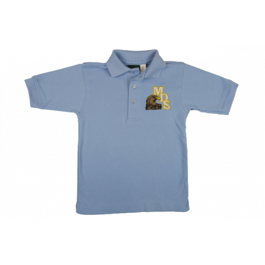Short Sleeve Polo Shirt with Meredith Dunn Logo