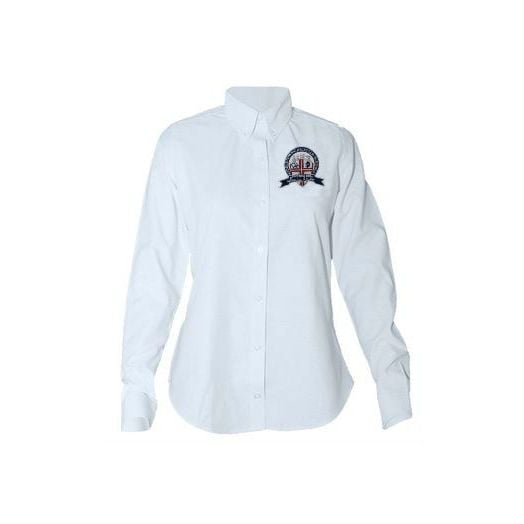 Female Oxford Shirt with Middletown Christian Logo