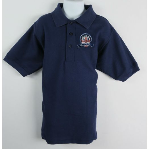 Short Sleeve Polo Shirt with Middletown Christian Logo