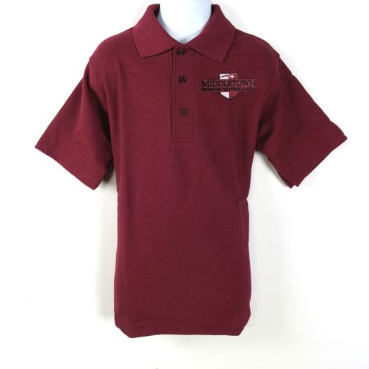 Short Sleeve Polo Shirt with Mt. Healthy Prep & Fitness Logo