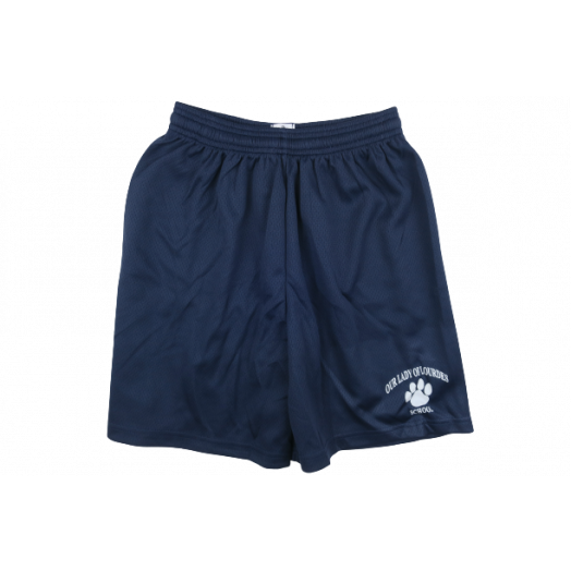 Gym Short with Our Lady of Lourdes Logo
