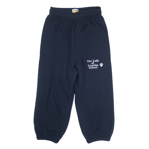 Sweatpant with Our Lady of Lourdes Logo (Elastic Ankle)