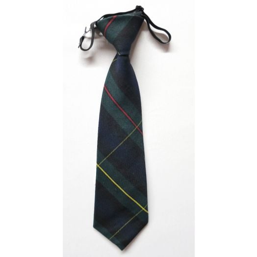 Plaid #83 Elastic Uniform Tie