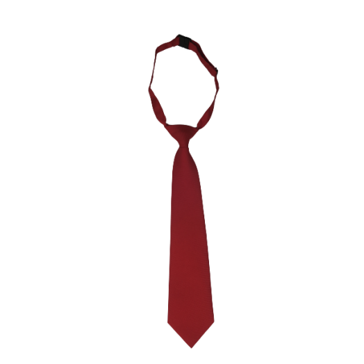 Pre-Tied Boy's Red Tie
