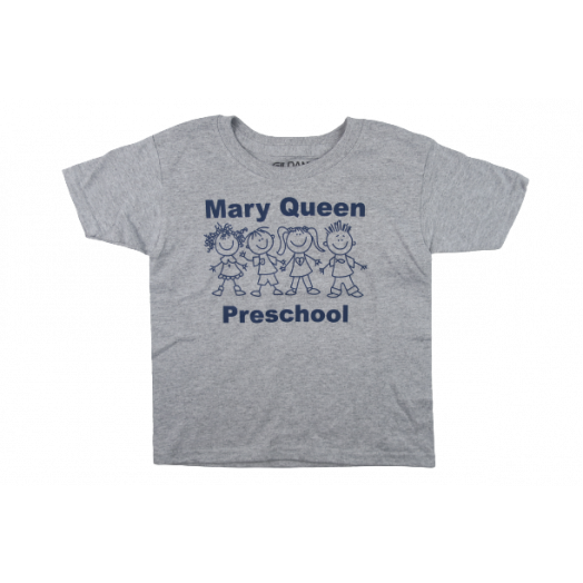 Preschool T-Shirt with Mary Queen Logo