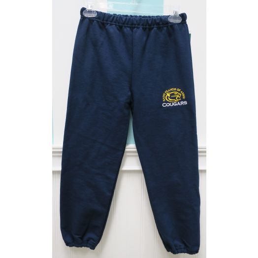 Sweatpant with St. Francis of Assisi Logo (Elastic Ankle)