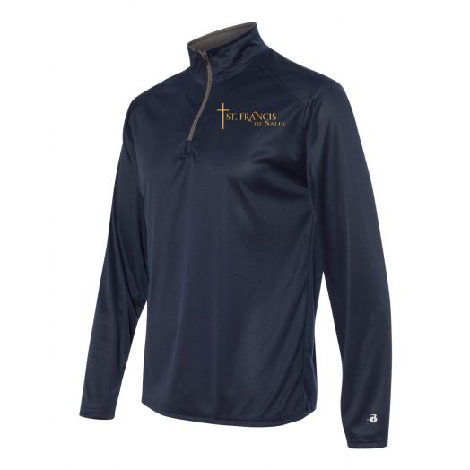 1/4 Zip Performance Pullover with St. Francis de Sales Logo