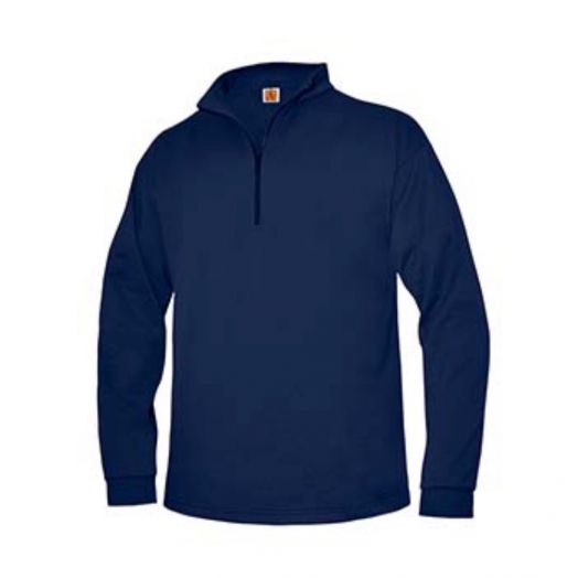 1/4 Zip Pullover Sweatshirt with St. John the Baptist (Indiana) Logo