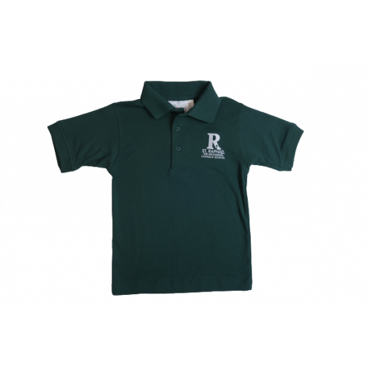 Short Sleeve Polo Shirt with St. Raphael Logo