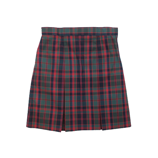 Plaid #58 Girls Uniform Skirt