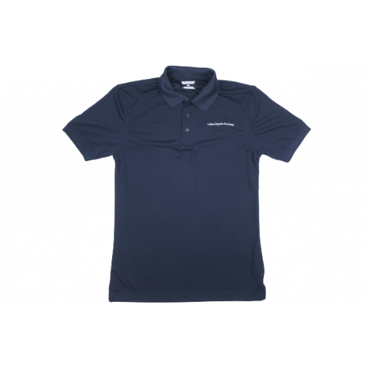 Short Sleeve Dri-Fit Polo Shirt with La Rue Baptist Logo