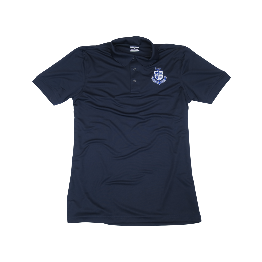 Short Sleeve Dri-Fit Polo Shirt with Lexington Catholic Logo
