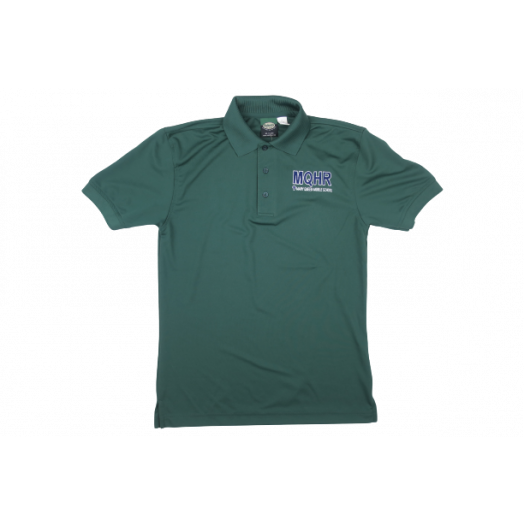 Short Sleeve Dri-Fit Polo Shirt with Mary Queen Logo