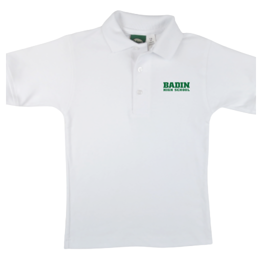 Short Sleeve Polo Shirt with Badin HS Logo
